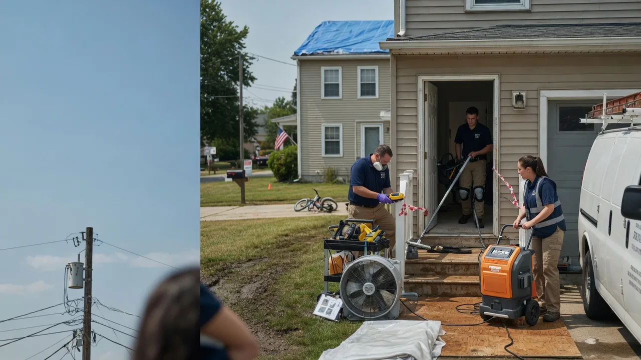 Water Damage Repair in Oakpark, VA near me